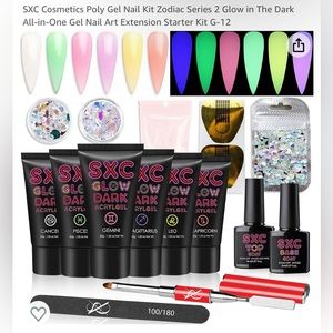 SXC Polygel Glow on the Dark Kit